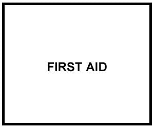 FM 4-25.11: FIRST AID