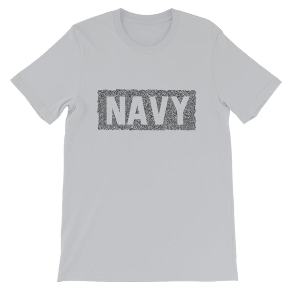 NAVY Chaos Pattern | Short-Sleeve Unisex T-Shirt