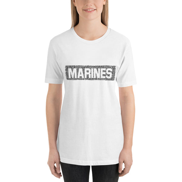 MARINES Chaos Pattern | Short-Sleeve Unisex T-Shirt