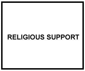 FM 1-05: RELIGIOUS SUPPORT