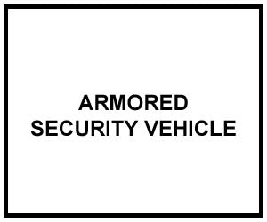 FM 3-19.6: ARMORED SECURITY VEHICLE