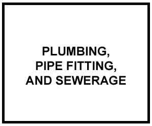 FM 3-34.471: PLUMBING, PIPE FITTING, AND SEWERAGE