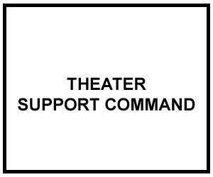 FM 4-93.4: THEATER SUPPORT COMMAND