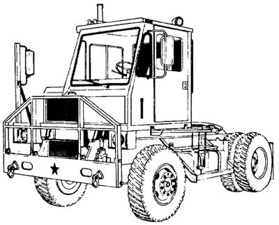 M878 Yard-Type Truck Tractor
