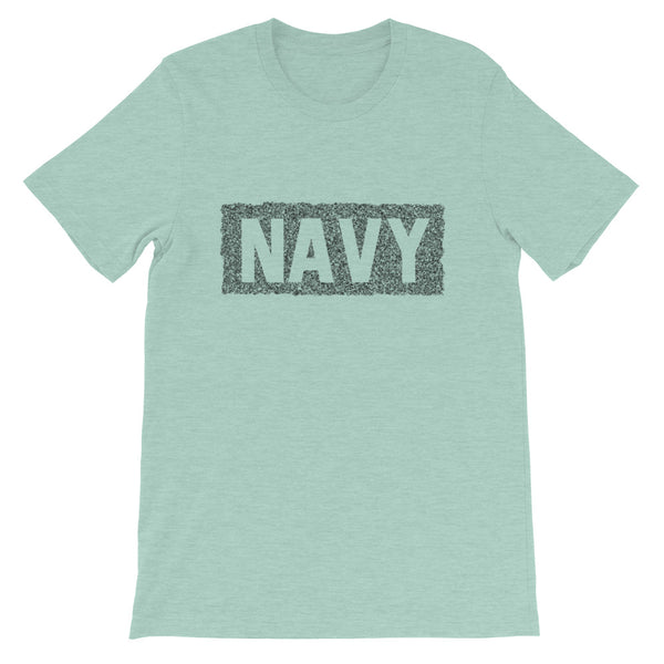 NAVY Chaos Pattern | Short-Sleeve Unisex T-Shirt