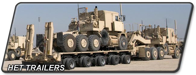 Heavy Equipment Transporter Semi-Trailers