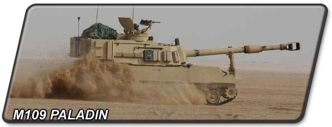 M109 Paladin 155mm Self-Propelled Howitzer